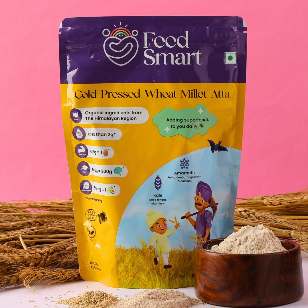 Cold Pressed Wheat Millet Atta